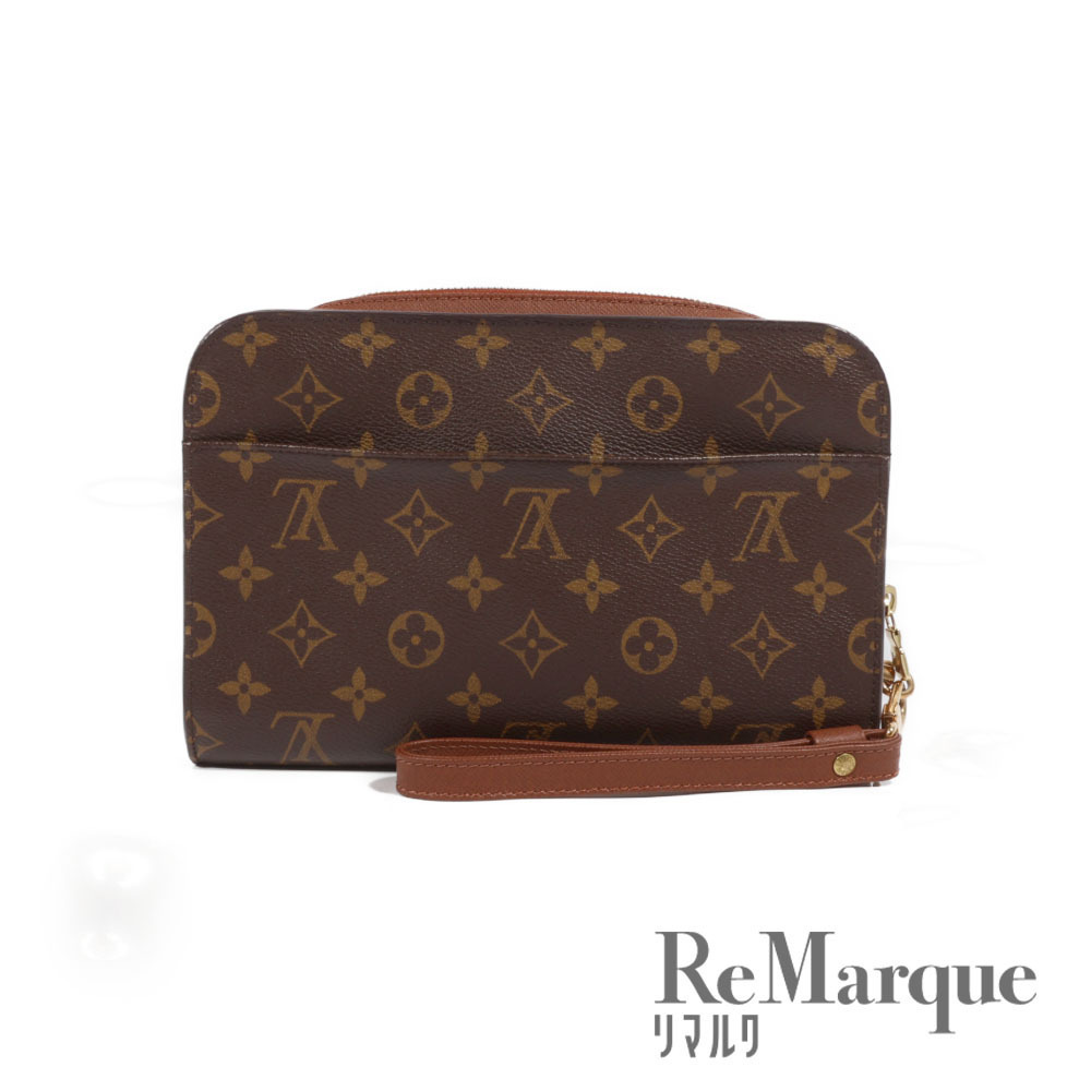 LOUIS VUITTON Monogram Orsay Clutch Bag Shoulder Bag